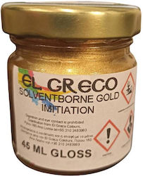 Απομίμηση Χρυσού Pale Gold Διαλύτου Gloss El Greco 45ml