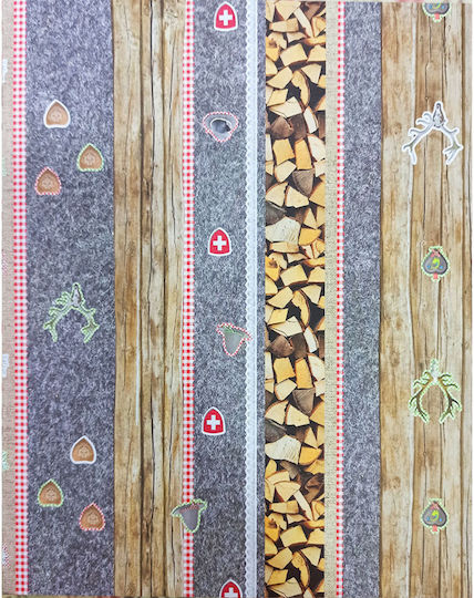 Коледен Картони Двустранен Christmas Woods 50x70 см 300 г