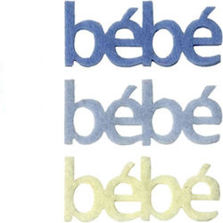 Bebe Boy Felt Letters 6 Pieces Fe11540 Artemio