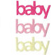 Baby Girl Felt Letters 6 Pieces Fe11432 Artemio