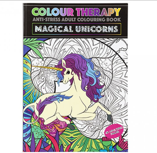 383091 Pms Αντιστρες Βιβλίο Ζωγραφικής Unicorn