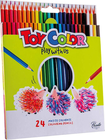 Toy Color Κραιγιον Buntstifte 24er Pack