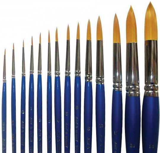 Kunstpinsel Rund Kurzes Griffel Nr 6 Art-hobby 2700
