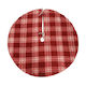 Christmas Tree Skirt Polyester Red M1.5xH100cm.