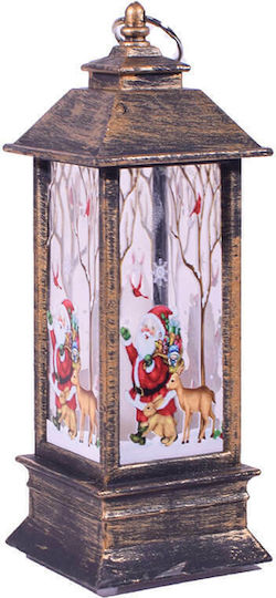 Giftland The translated Liquid template in German language: Weihnachtskerzen & Kerzenständer Laterne Gold Batterie