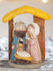 Euronova Decorative Nativity Representation Polyresin 10x7x17 cm