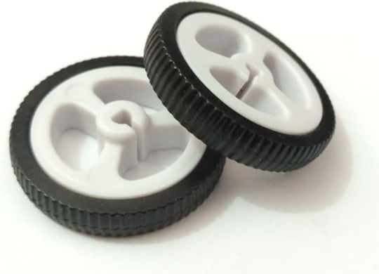 34x7mm Zj327 3pi Miniq Car N20 Motor Rubber Wheel