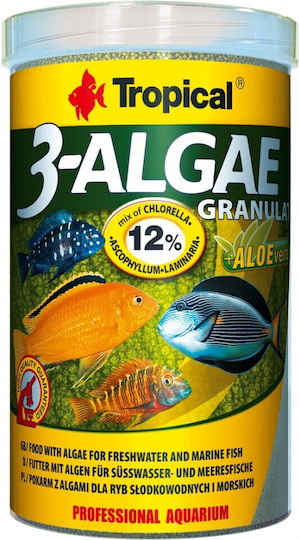 Granulat Tropical 3-alge Tin 100ml/44g