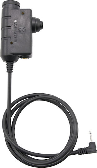 PTT Switch Earmor Earplugs Motorola Single Plug Military
