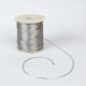 Metallischer Schnürsenkel 2mm×100m Silber