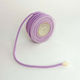 Cotton Lace Tassel 6mm x 10m Ecru Lilac