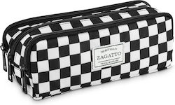 Zagatto Federmäppchen Zylinderförmig mit 3 Fächern Weiß Zagatto Federmäppchen Zylinderförmig mit 3 Fächern Weiß