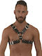 Mister B Ανδρικό Harness Μαύρο