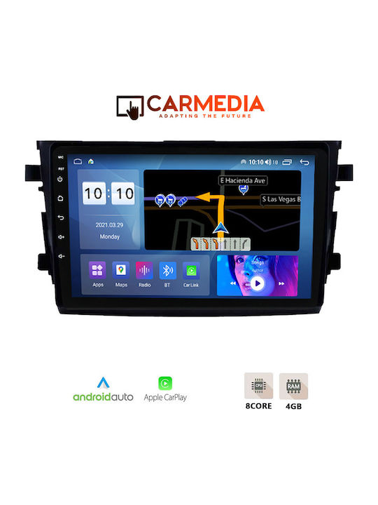 Carmedia Car Audio System for Suzuki Celerio 2015 (Bluetooth/USB/WiFi/GPS/Apple-Carplay/Android-Auto) with Touch Screen 9"