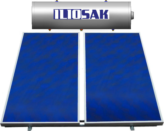 ILIOsak Pro Ηλιακός Θερμοσίφωνας 300lt Glass Διπλής Ενέργειας 4τ.μ. Επιλεκτικός