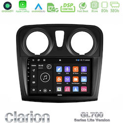 Clarion Автомобилна Аудио Система за Dacia Dokker 2012 с Bluetooth USB и GPS Clarion Автомобилна Аудио Система за Dacia Dokker 2012 с Bluetooth USB и GPS