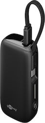 Goobay 76250 USB-C 5000mAh Μαύρο