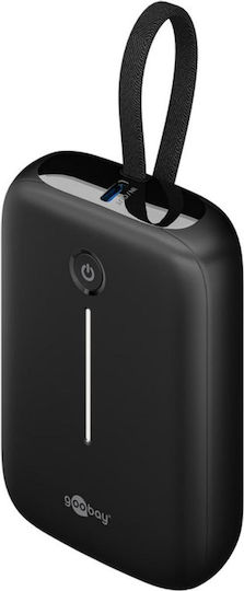 Goobay 76251 USB-C Външна батерия 10000mAh 20W Захранване с висока мощност / Бързо зареждане Черна