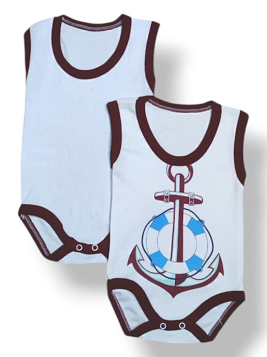 Babydom Σετ Φορμάκια Λευκό, Μπορντό 2τμχ