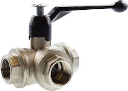 Robinet Triplu Tip T-Piece Ball 2'' Triflux Effebi