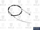 Handbrake Cable O D Fiat Grande Punto 199_ 1.4 16v 26743-317