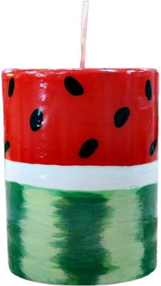 Handmade Watermelon Candle 8 X 10 Cm