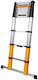 Batavia Telescopic Ladder Aluminum 14 of Steps ...