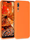 KWmobile Back Cover Silicone Orange (Huawei P20 Pro)