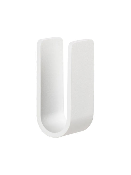 Zone Denmark Aluminum Bathroom Hook 3.5x3.4x8 Ume White