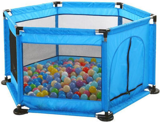 Яма За Топки Baby Playpen Dry Ball Pool Текстилен Hw-b005 Син