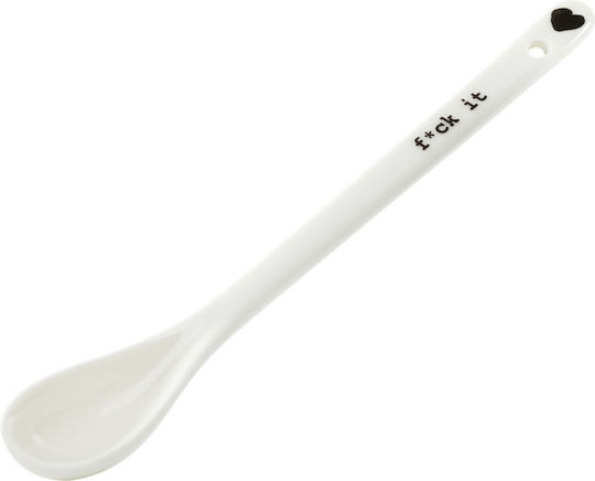 Κουτάλι Πορσελάνης Helen B F**k It 16 Cm