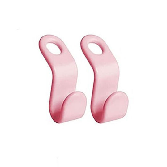 Krog Hooks Set 10 Pieces Pink Plastic 5.5x2cm