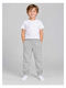 Kids Moda Baby Sweatpants Tracksuit Thick Fleece Gray Melange