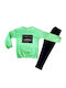 Spark Sportswear Παιδικό Σετ Φόρμα Πράσινο Σκούρο Μπλε 7535