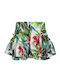 M&B Kid's Fashion Fustă pentru Copii Floral Multicoloră