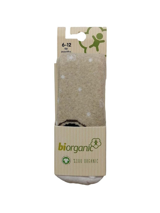 Biorganic Детски Чорапогащник Бежов