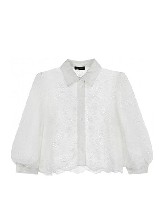 Πουκάμισο Κοντομάνικο Monnalisa Fashion S.gallo 495304 5013-0001 Κορίτσι Πουκάμισο Κοντομάνικο Monnalisa Fashion S.gallo 495304 5013-0001 Κορίτσι