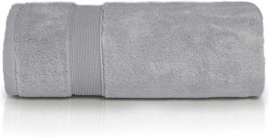 Detexpol Badehandtuch 70x140εκ. Light Gray Gewicht 600gr/m²