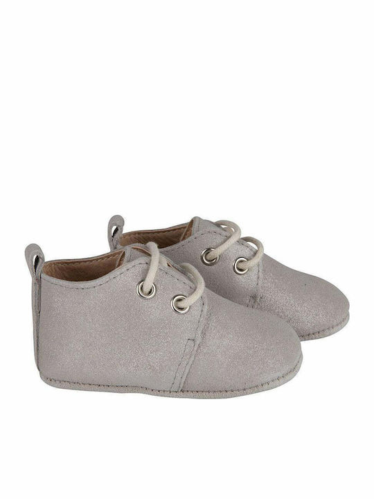 Baby Dutch Βρεφικά Παπούτσια Κορδόνια Glitter Unisex 22 X 16 X 7 Cm