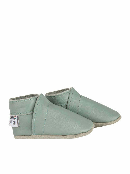 Baby Dutch Βρεφικά Παπούτσια Αγκαλιάς Stone Green Unisex 22 X 16 X 7 Cm