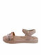 Ricco Mondo Leather Sandals Girls Copper T 30114 N1