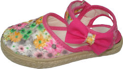 Ami Kids Espradrilles with Hoop & Loop Closure Multicolour