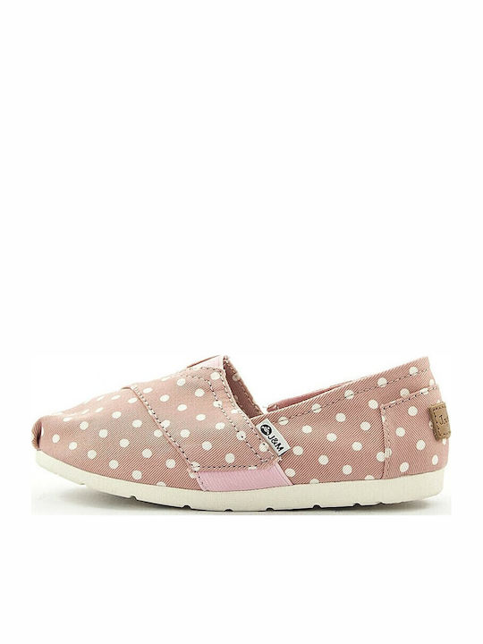 J&M Espadrile pentru Copii Slip-on Roz