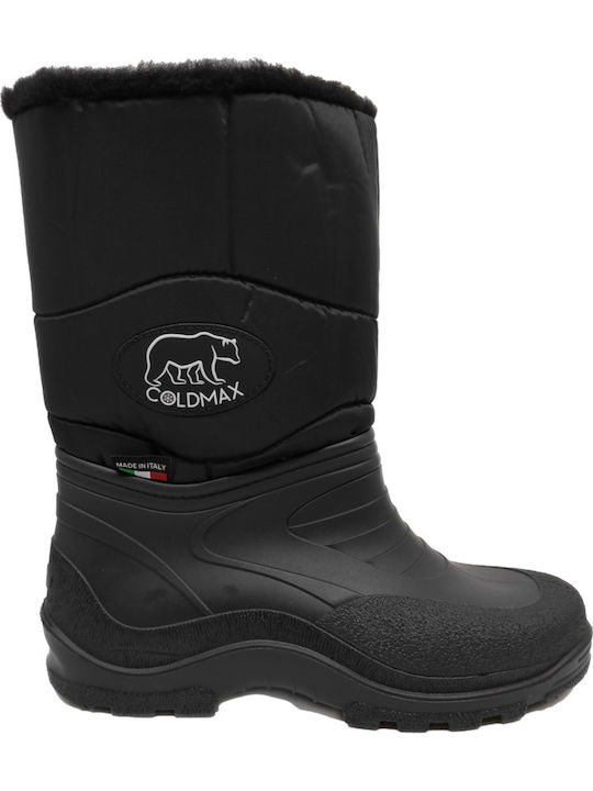 Kinder Gummistiefel Apres Ski Antirutschfeste Innenfutter Fell Zakk Sb Coldmax Schwarz