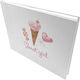 Βιβλίο Ευχών Bonjour Bebe "20036_ice Cream"