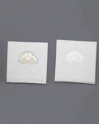 Christening Oilcloth Set Car 28222 Black