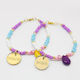 Kymi Christening Charm Bracelet Multicolour 1 Pieces Christening Chain Mom- Godmother Yasmin