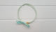 Baby Unicorn Christening Charm Bracelet Turquoise 50 Pieces