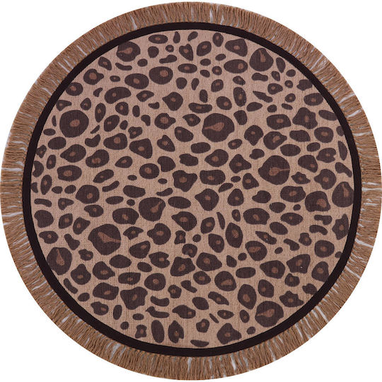 Tapis Petit Детски килим Леопард Кръгъл Ø120 см