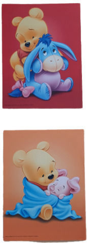 Kids Wall Art Winnie 37.50 x 50 2 Pieces